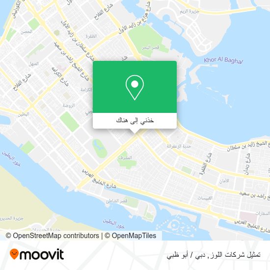 خريطة تمثيل شركات اللوز