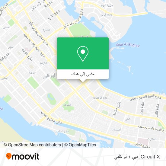 خريطة Circuit X
