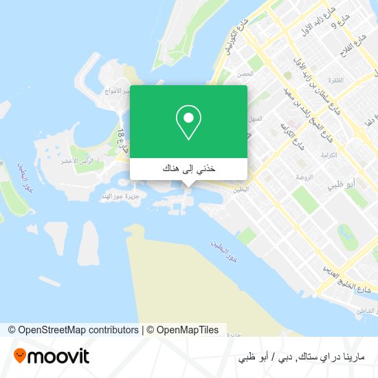 خريطة مارينا دراي ستاك