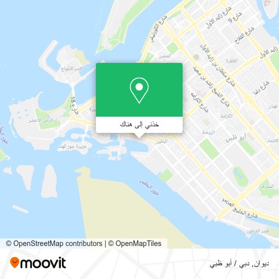 خريطة ديوان