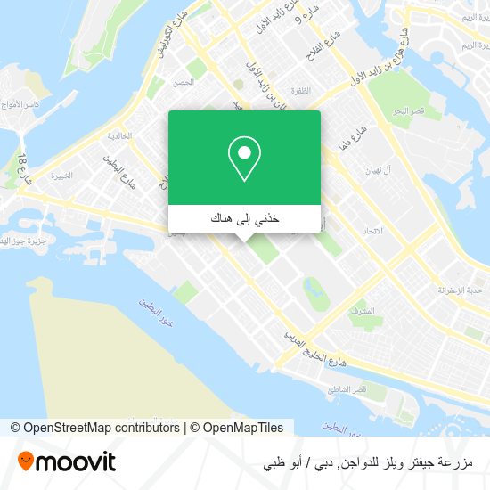 خريطة مزرعة جيفتر ويلز للدواجن