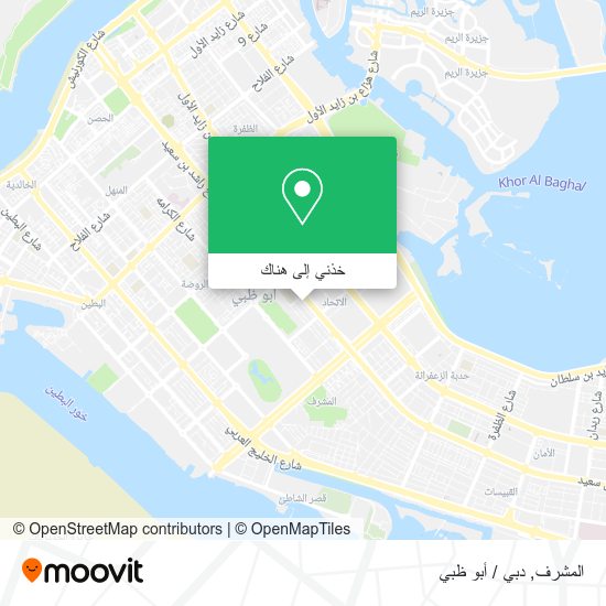 خريطة المشرف