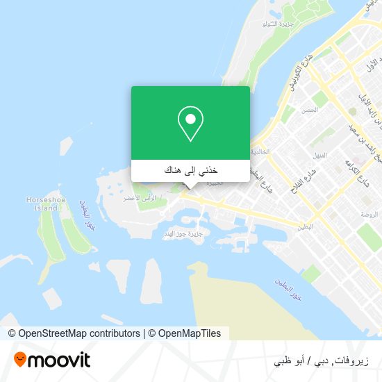 خريطة زيروفات