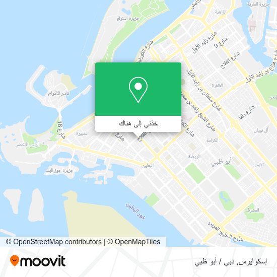 خريطة إسكوايرس
