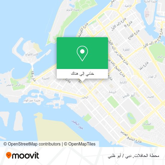 خريطة محطة الحافلات