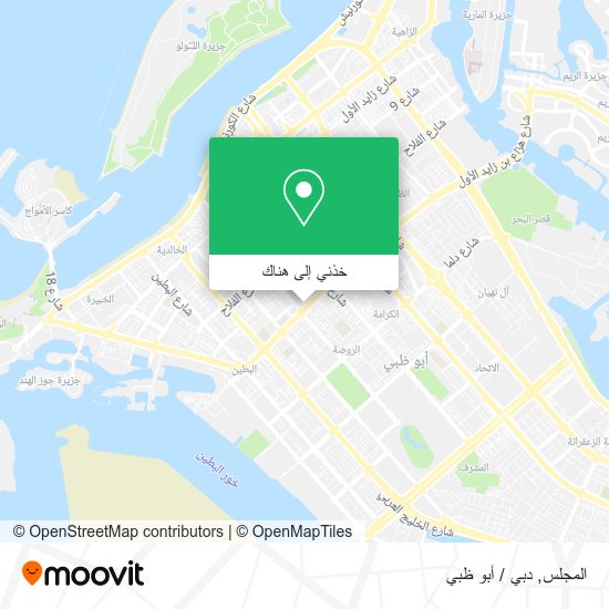 خريطة المجلس