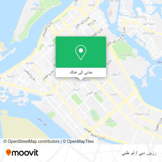 خريطة رزين