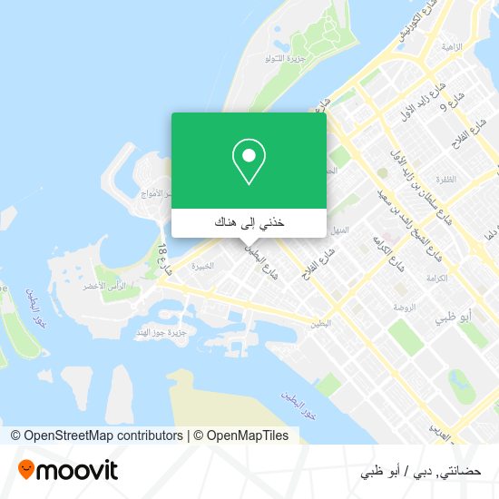 خريطة حضانتي