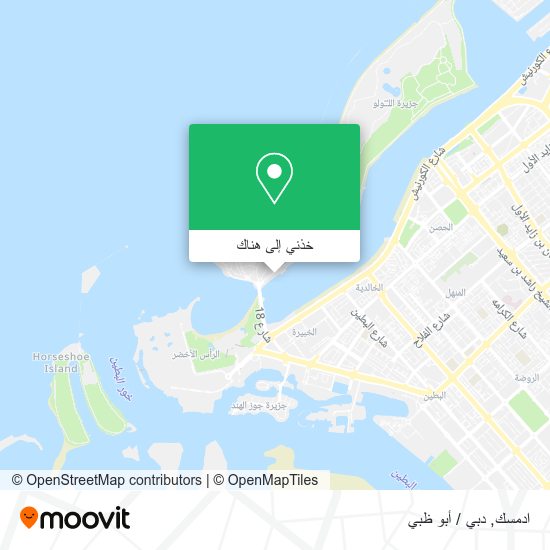 خريطة ادمسك