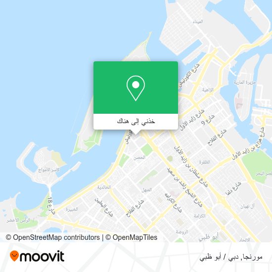 خريطة مورنجا