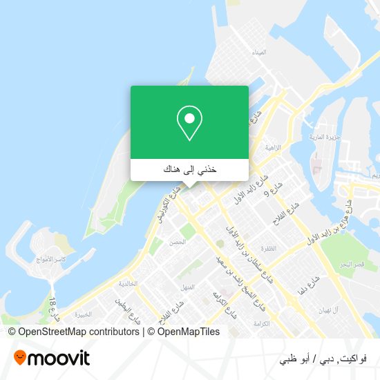 خريطة فواكيت