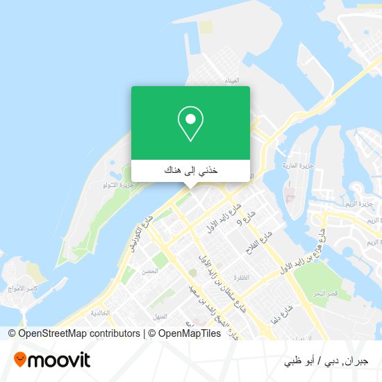 خريطة جبران