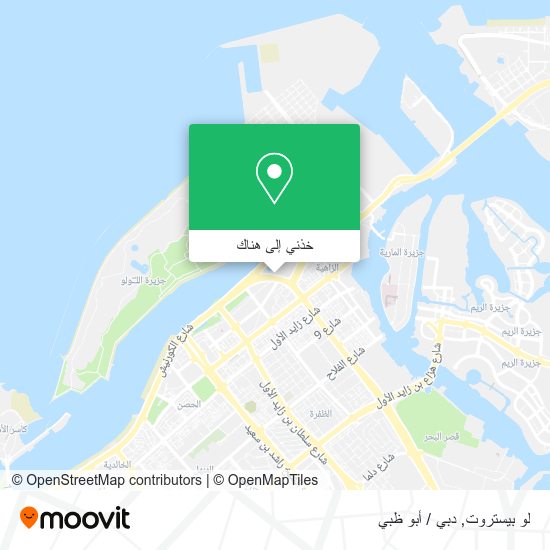 خريطة لو بيستروت