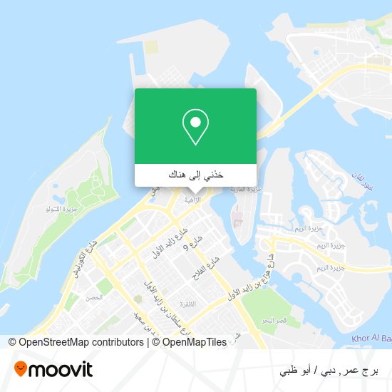 خريطة برج عمر