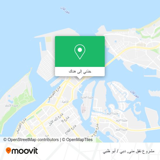 خريطة مشروع نفق منى