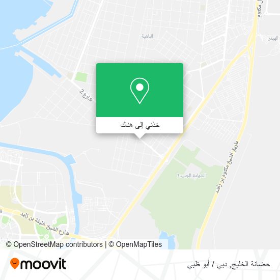 خريطة حضانة الخليج