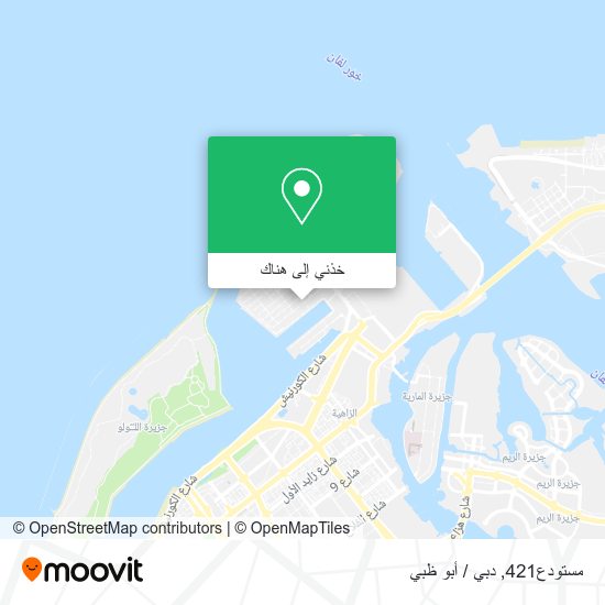 خريطة مستودع421