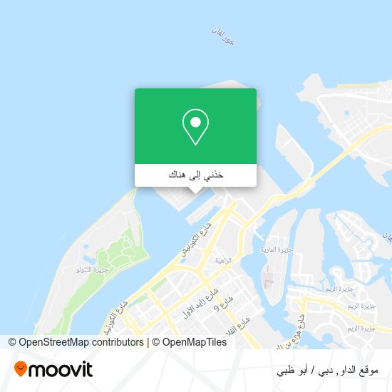خريطة موقع الداو