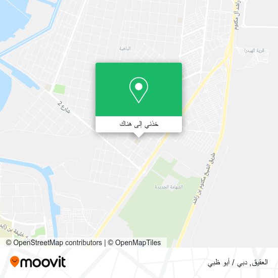 خريطة العقيق