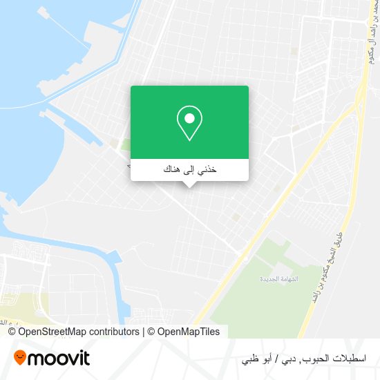 خريطة اسطبلات الحبوب