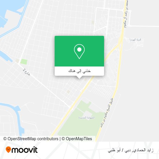 خريطة زايد الحمادي