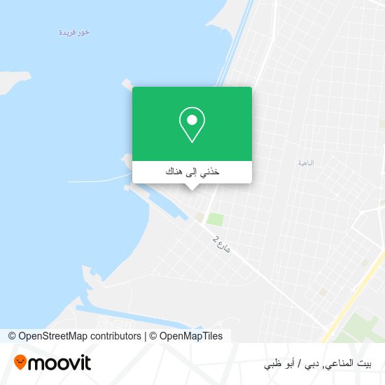 خريطة بيت المناعي