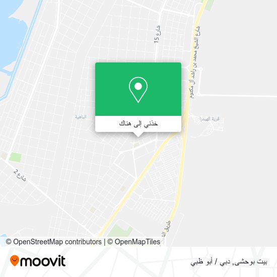خريطة بيت بوحشى