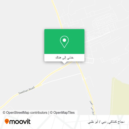 خريطة دجاج كنتاكي