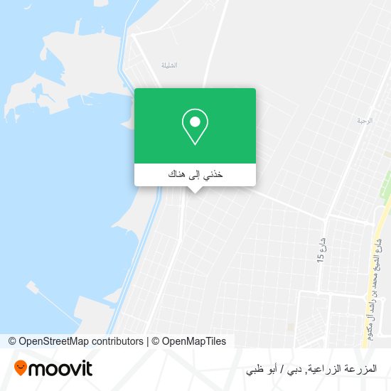 خريطة المزرعة الزراعية