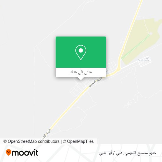 خريطة خديم مصبح النعيمي