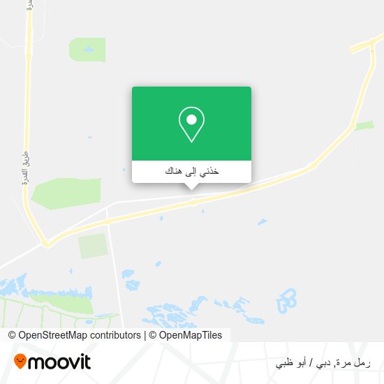 خريطة رمل مرة