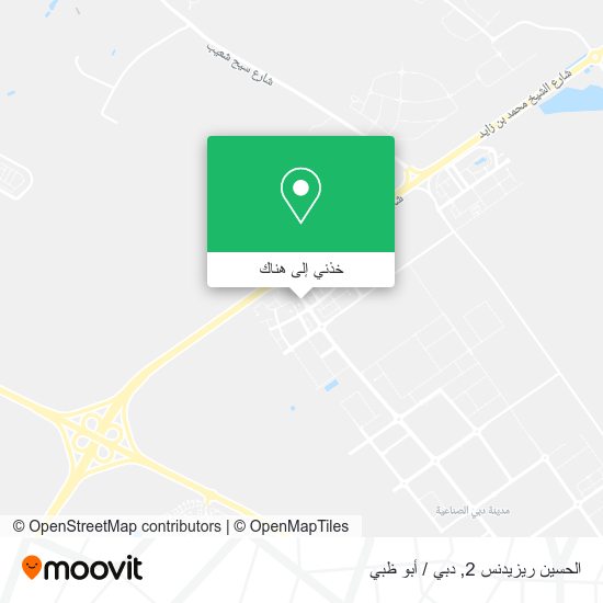 خريطة الحسين ريزيدنس 2