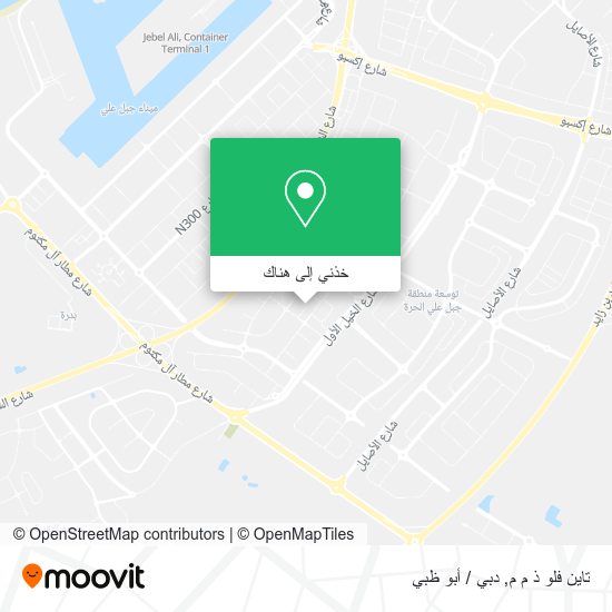 خريطة تاين فلو ذ م م