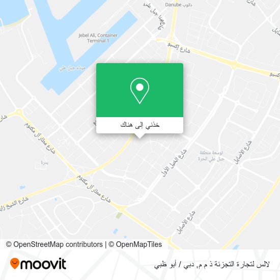 خريطة لالس لتجارة التجزئة ذ م م