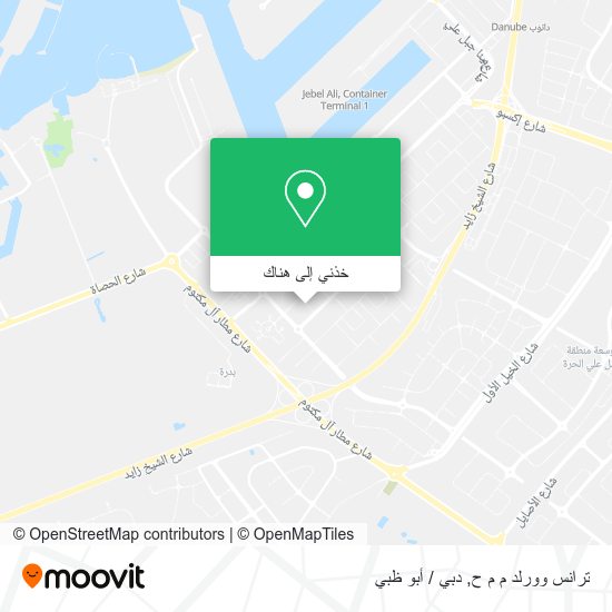 خريطة ترانس وورلد م م ح