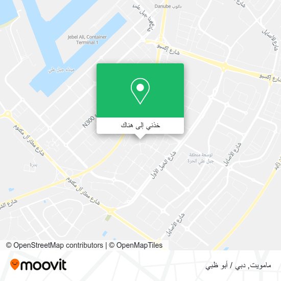 خريطة مامويت