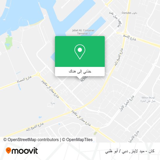 خريطة كان - ميد لاينز