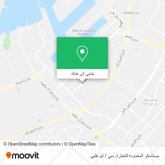خريطة بيستاسكو المحدودة للتجارة