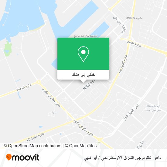 خريطة داهوا تكنولوجى الشرق الاوسط
