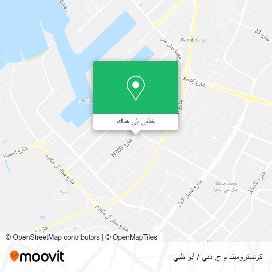 خريطة كونستروميك م ح