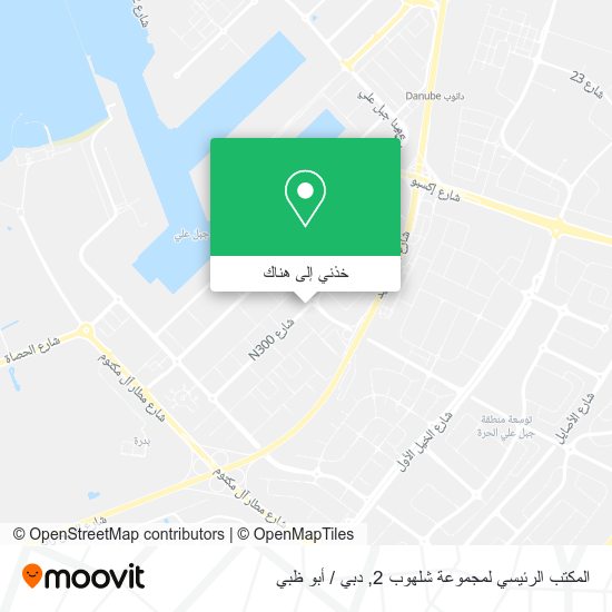 خريطة المكتب الرئيسي لمجموعة شلهوب 2