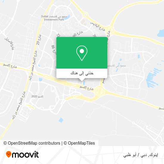 خريطة إينوك