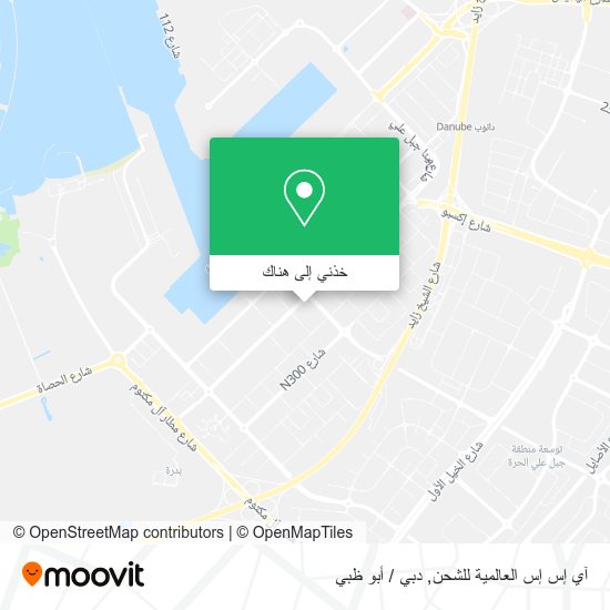 خريطة آي إس إس العالمية للشحن