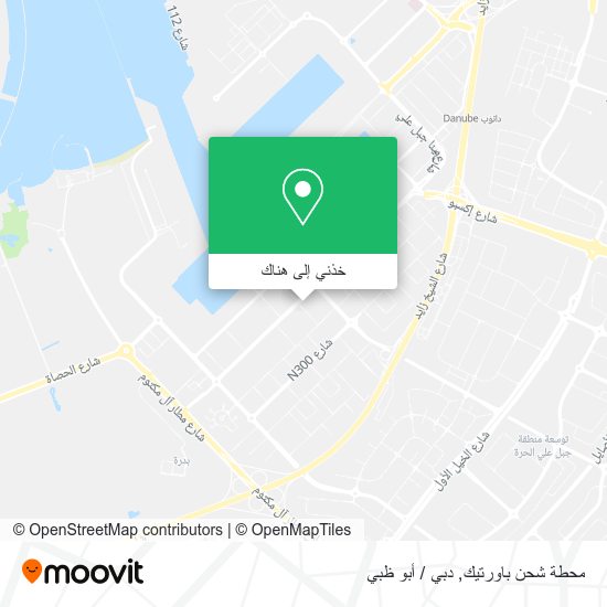 خريطة محطة شحن باورتيك