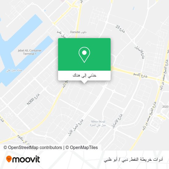 خريطة أدوات خريطة النفط