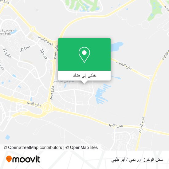 خريطة سكن الوكوزاي