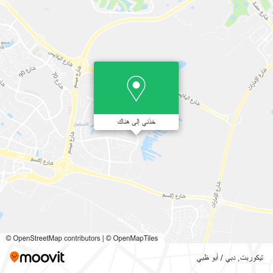 خريطة تيكوربت