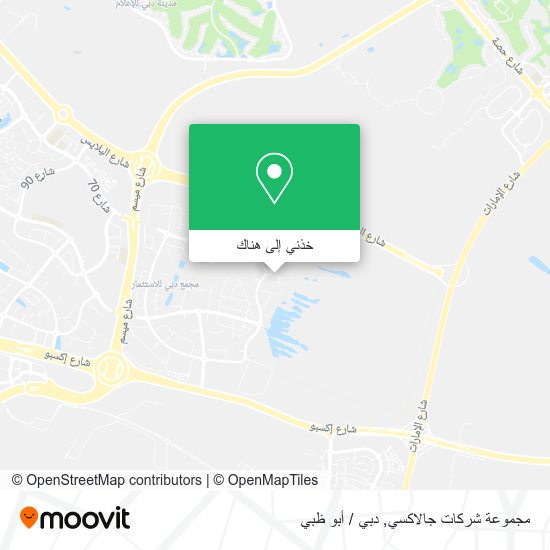 خريطة مجموعة شركات جالاكسي