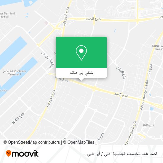 خريطة احمد غانم للخدمات الهندسية