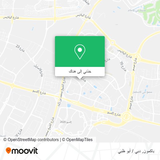 خريطة باكمون